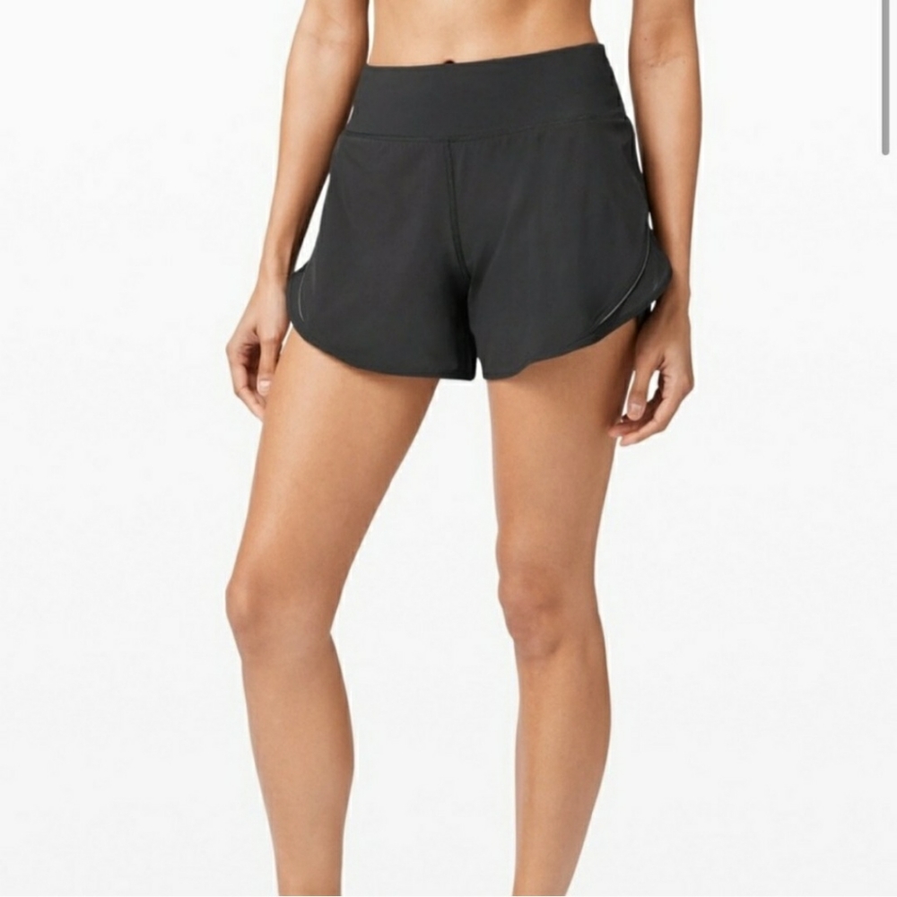 Lululemon Run Off Route High Rise Shorts